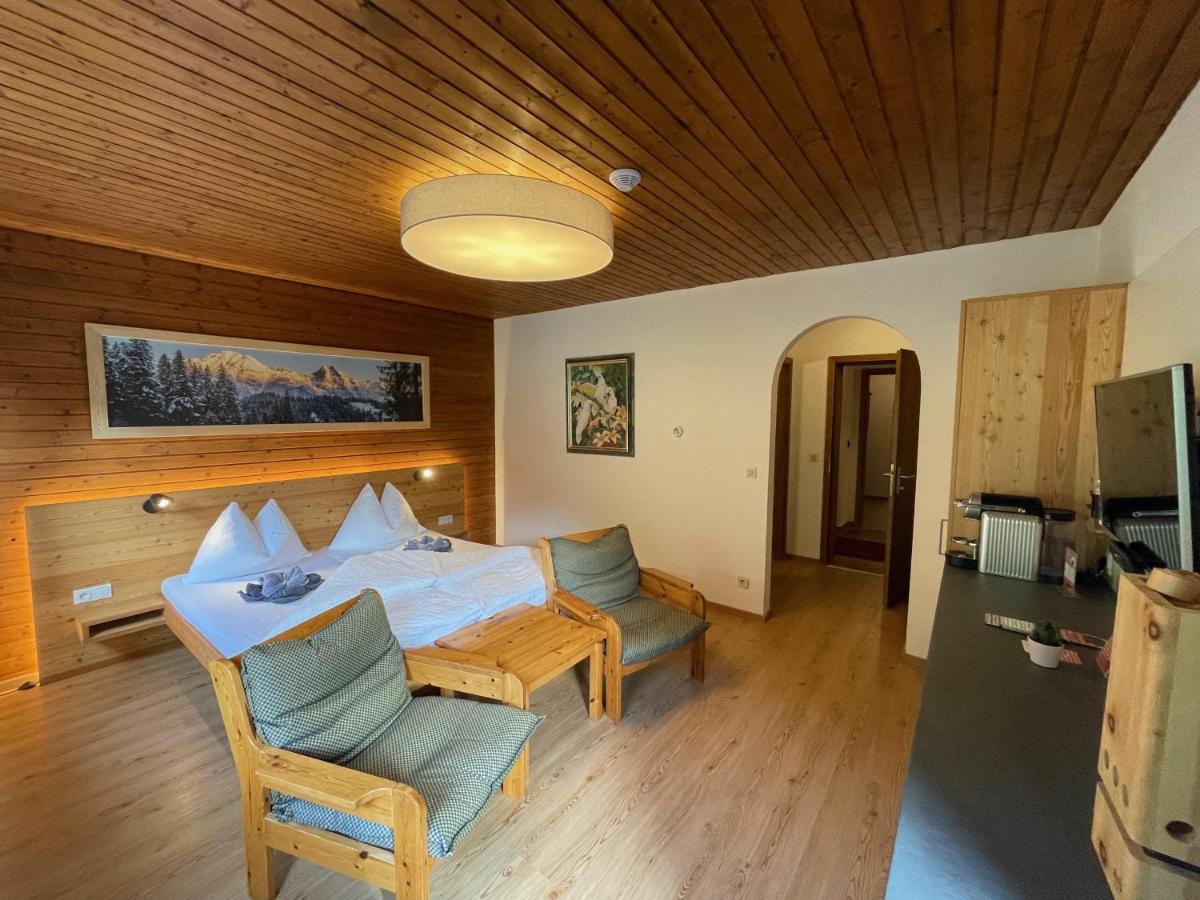 Apartpension Barenwirt Leutasch Esterno foto