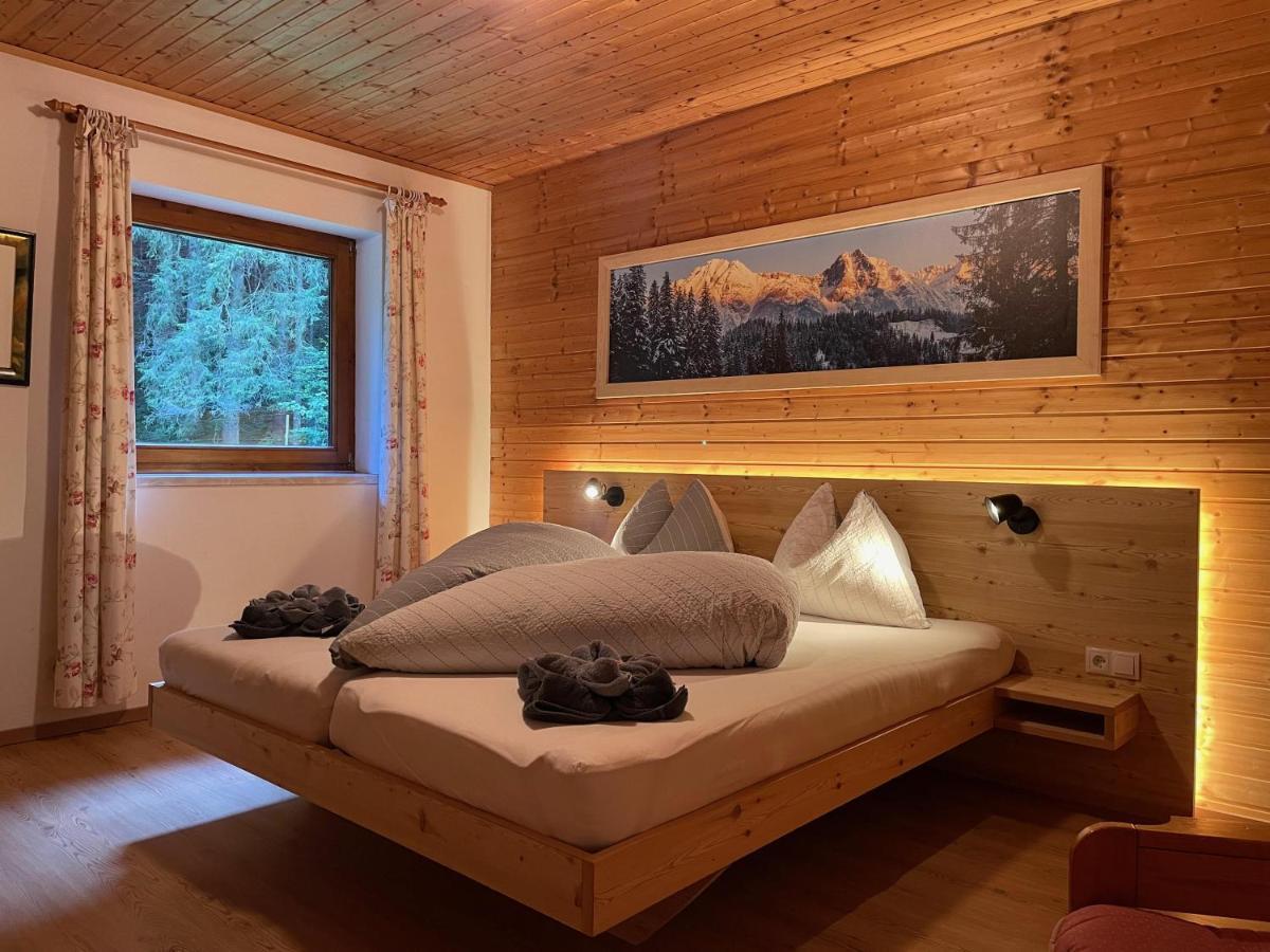 Apartpension Barenwirt Leutasch Esterno foto